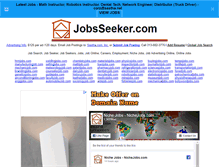Tablet Screenshot of jobsseeker.com